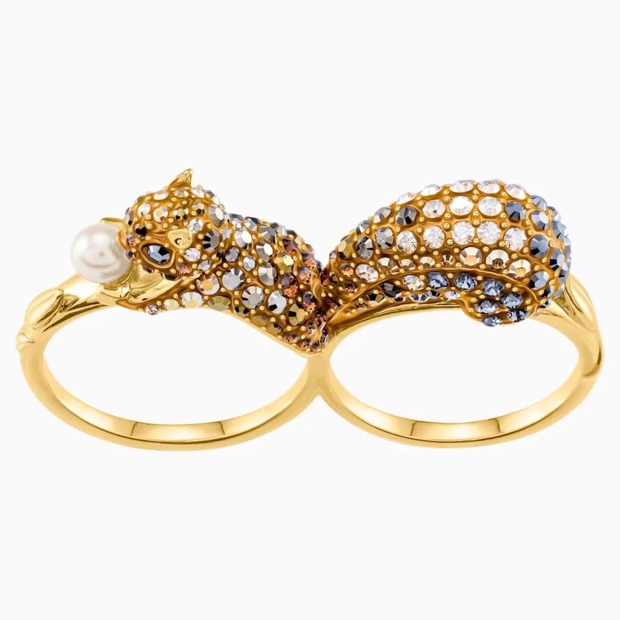 Genuine Swarovski Crystal MARCH:RING DB SQUIRREL X LMUL/GOS 55+58  5409362 Brand