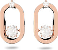 Genuine Swarovski Sparkling Dance Oval Stud Earrings 5468118