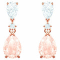 Swarovski  Pierced Earrings Pink, Rose-gold tone plated 5466888
