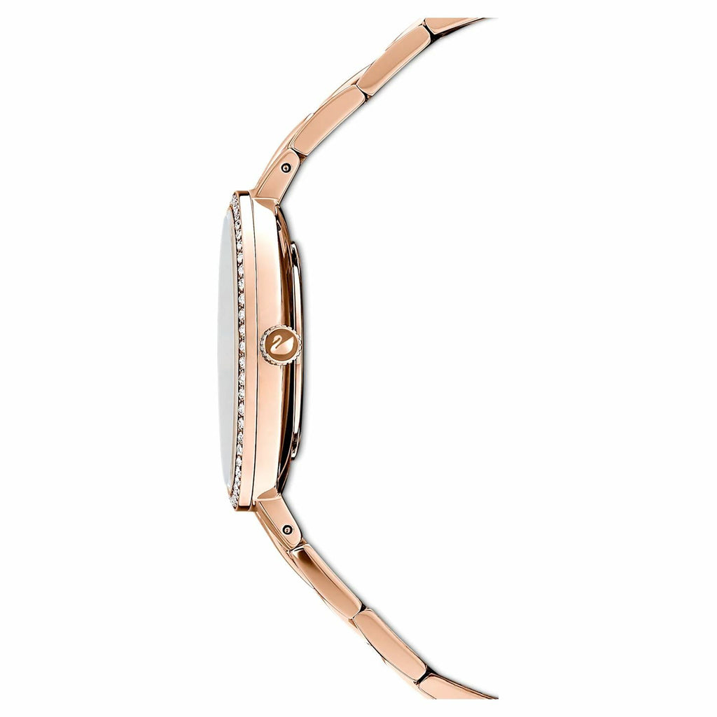 Cosmopolitan watch Metal bracelet, Pink, Rose-gold tone PVD