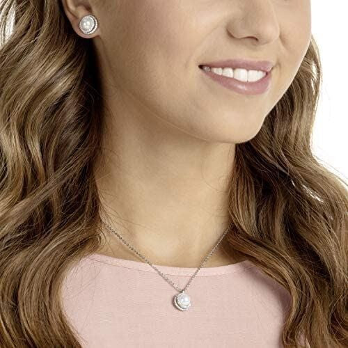 Genuine Swarovski Crystal White Pearl Originally Set 5479911