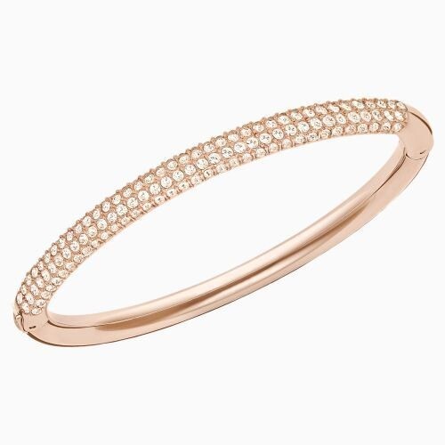 Genuine Swarovski Stone Rose Bangle, Size Small 5032849