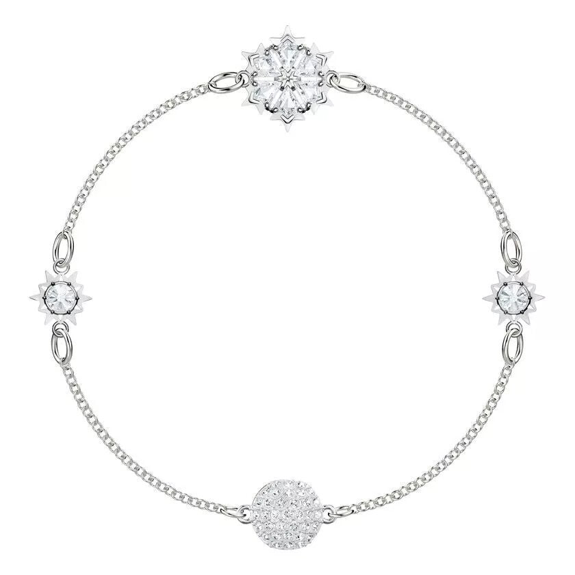 Genuine Swarovski Crystal  REMIX:STRAND SNOWFLAKE CZWH/RHS L 5451035 Brand New