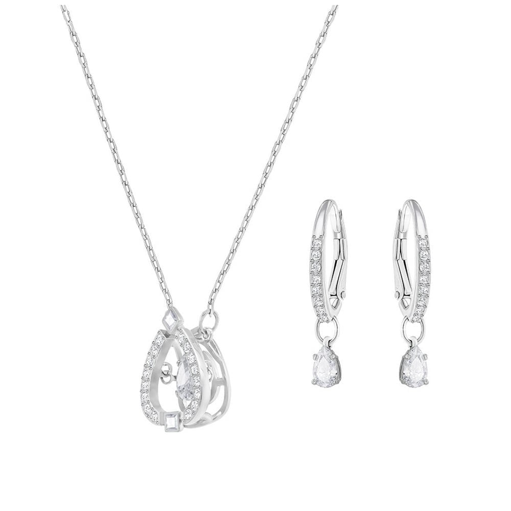Genuine Swarovski Sparkling Pear Set 5272368