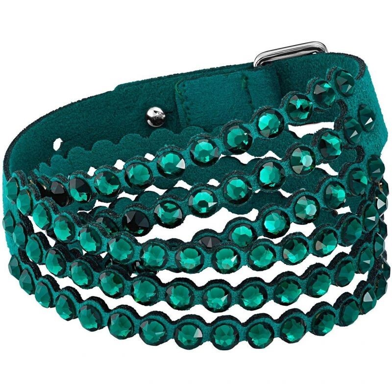 Genuine Swarovski Power Braclet Green 5511700