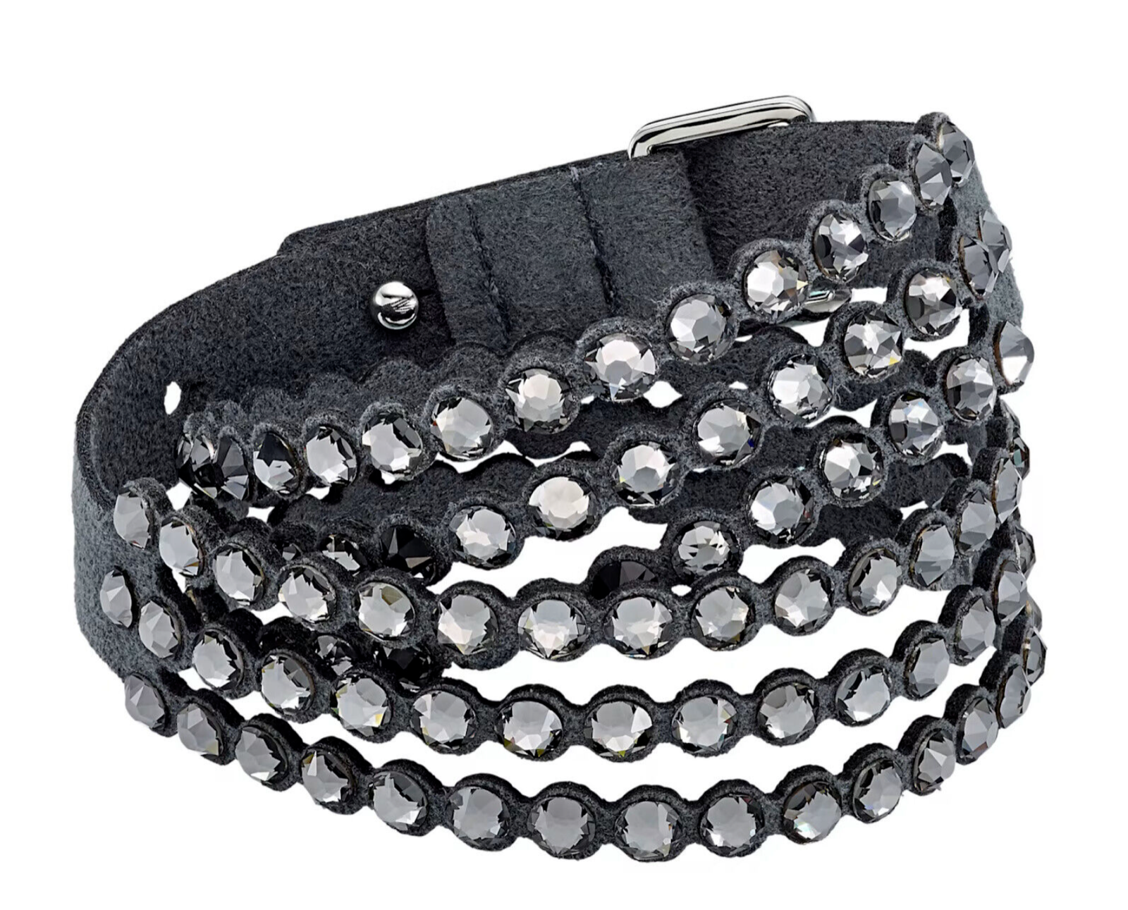 Genuine Swarovski Power Collection POWER Slake Bracelet Gray 5512509