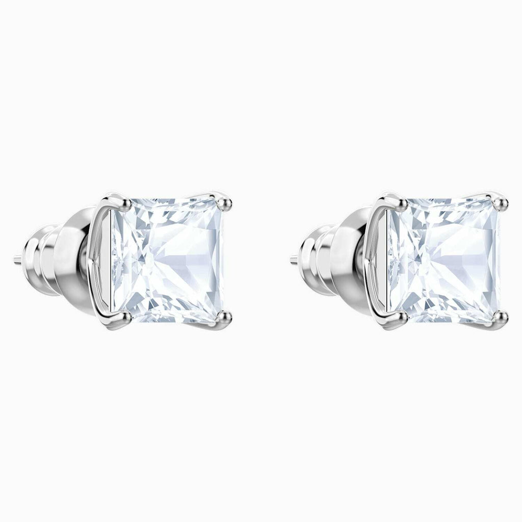 Genuine Swarovski Attract Stud Pierced Earrings White Rhodium 5430365