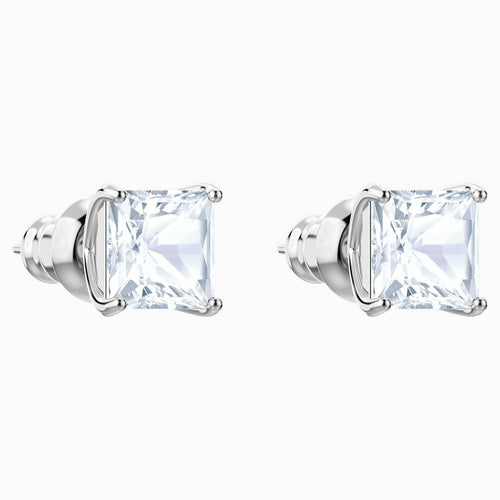 Genuine Swarovski Attract Stud Pierced Earrings White Rhodium 5430365