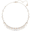 Genuine Swarovski Crystal MAYFLY LARGE NECKLACE ROSE GOLD 5409354