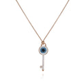 Genuine Swarovski Symbolic Rose-Gold Plated Crystal Pendant Necklace 5437517