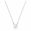 Genuine Swarovski Attract necklace Round, White, Rhodium plated 5408442