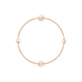 Genuine Swarovski Remix The Round Strand White, Rose-gold plated 5373212