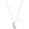 Genuine Swarovski   Female White Rhodium plating Necklace & Earring SET 5506758