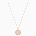 Genuine Swarovski Locket Pendant, Pink, Mixed metal finish  5529372