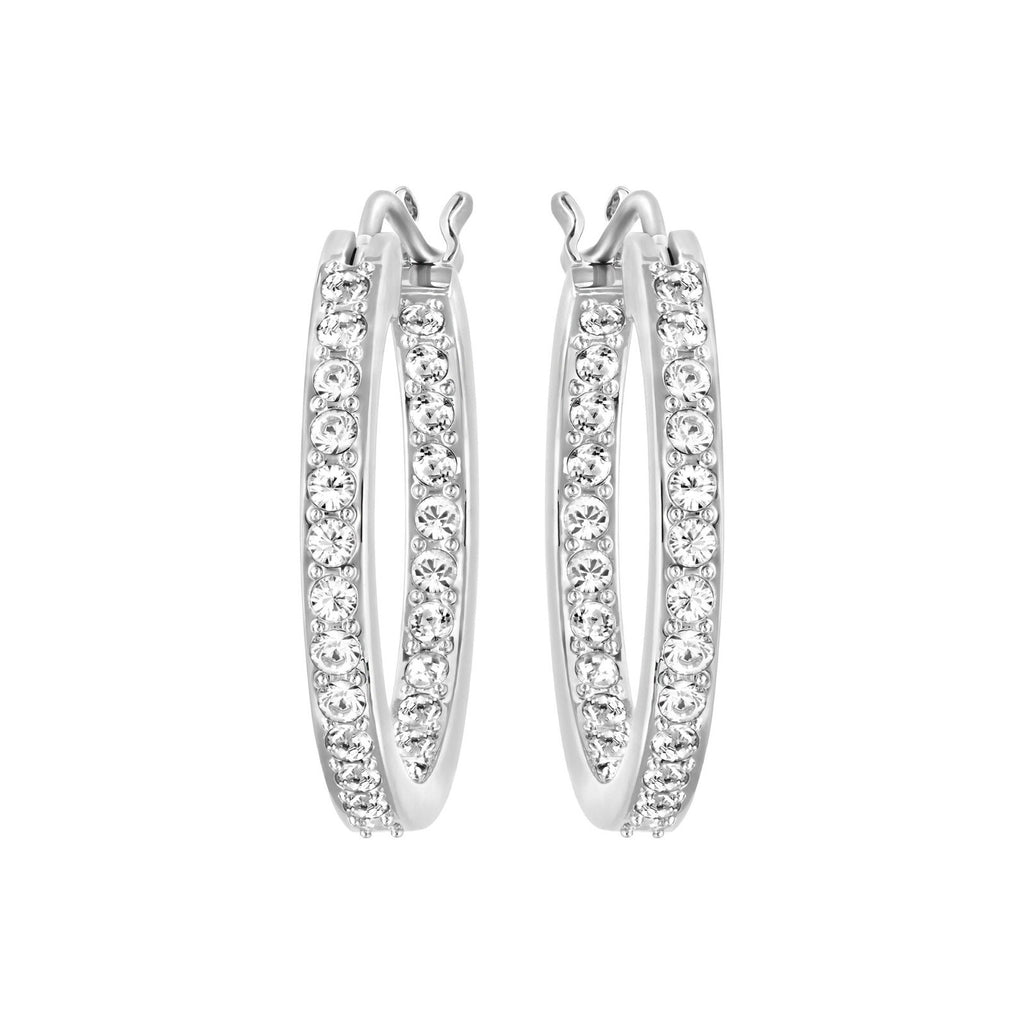 Genuine Swarovski Crystal SOMMERSET:PE HOOP CRY/RHS  1172374 Brand New