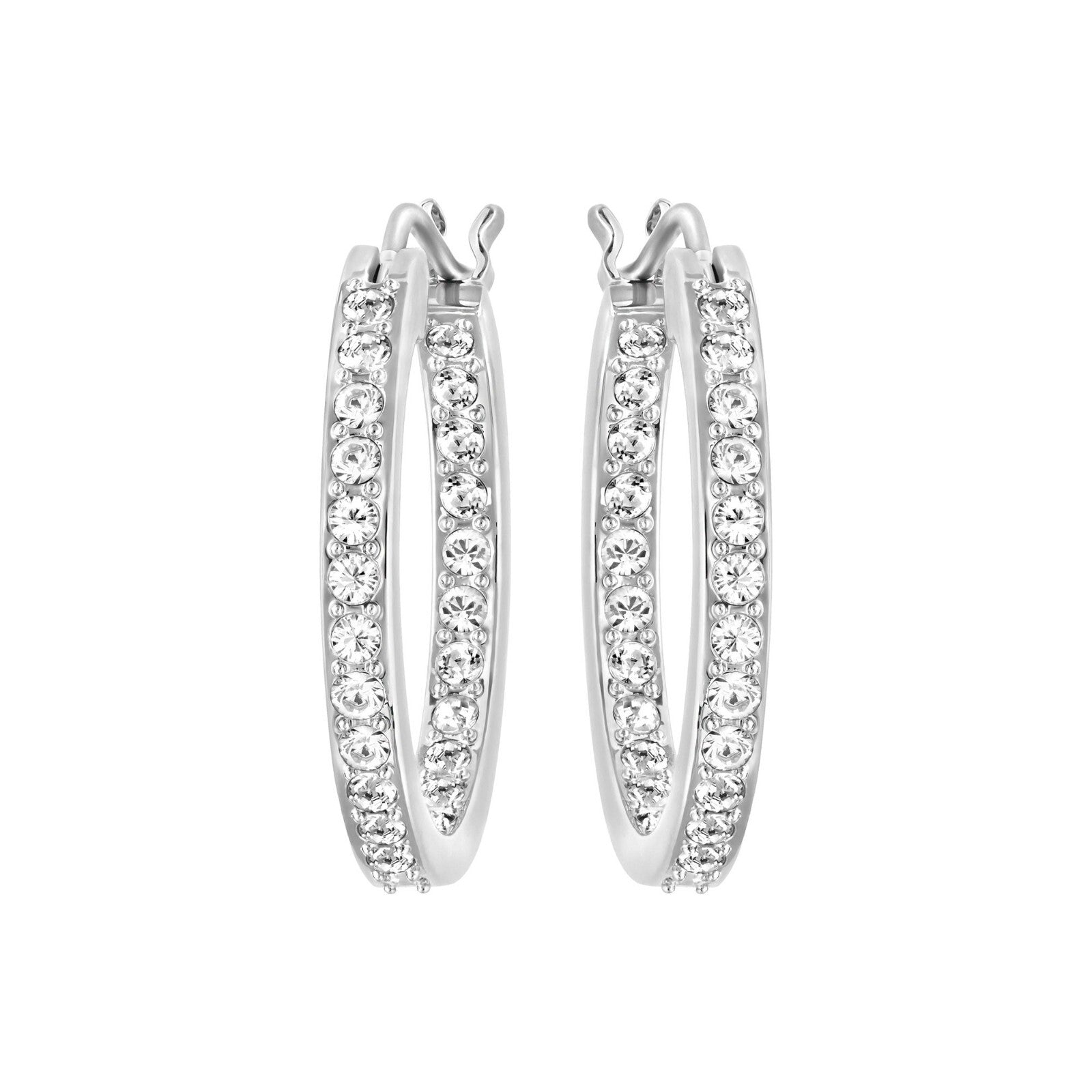 Genuine Swarovski Crystal SOMMERSET:PE HOOP CRY/RHS  1172374 Brand New