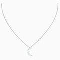 Genuine Swarovski Penélope Cruz Moonsun Necklace, White, Rhodium plated 5508442