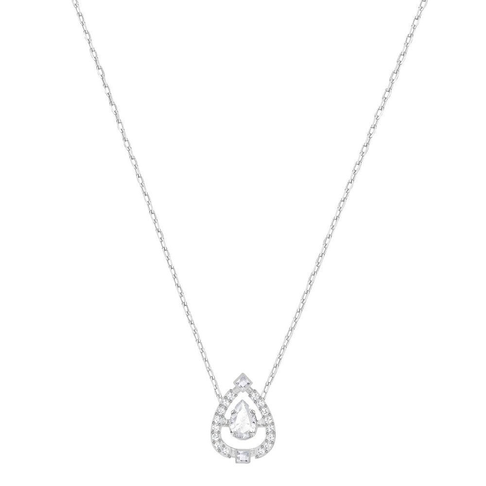 Genuine SWAROVSKI SPARKLING NECKLACE PEAR 5451992