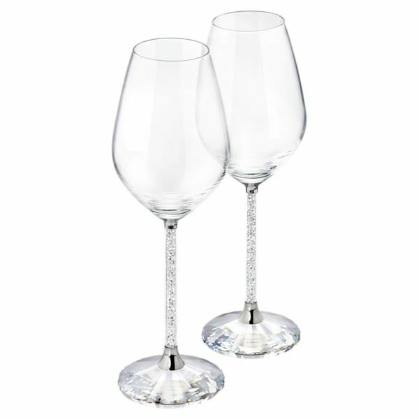 Genuine Swarovski Crystalline Wine Glasses (Set of 2) 1095948
