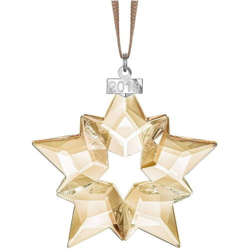 Genuine SWAROVSKI 2019 SCS LARGE CRYSTAL CHRISTMAS GOLD ORNAMENT STAR 5429596