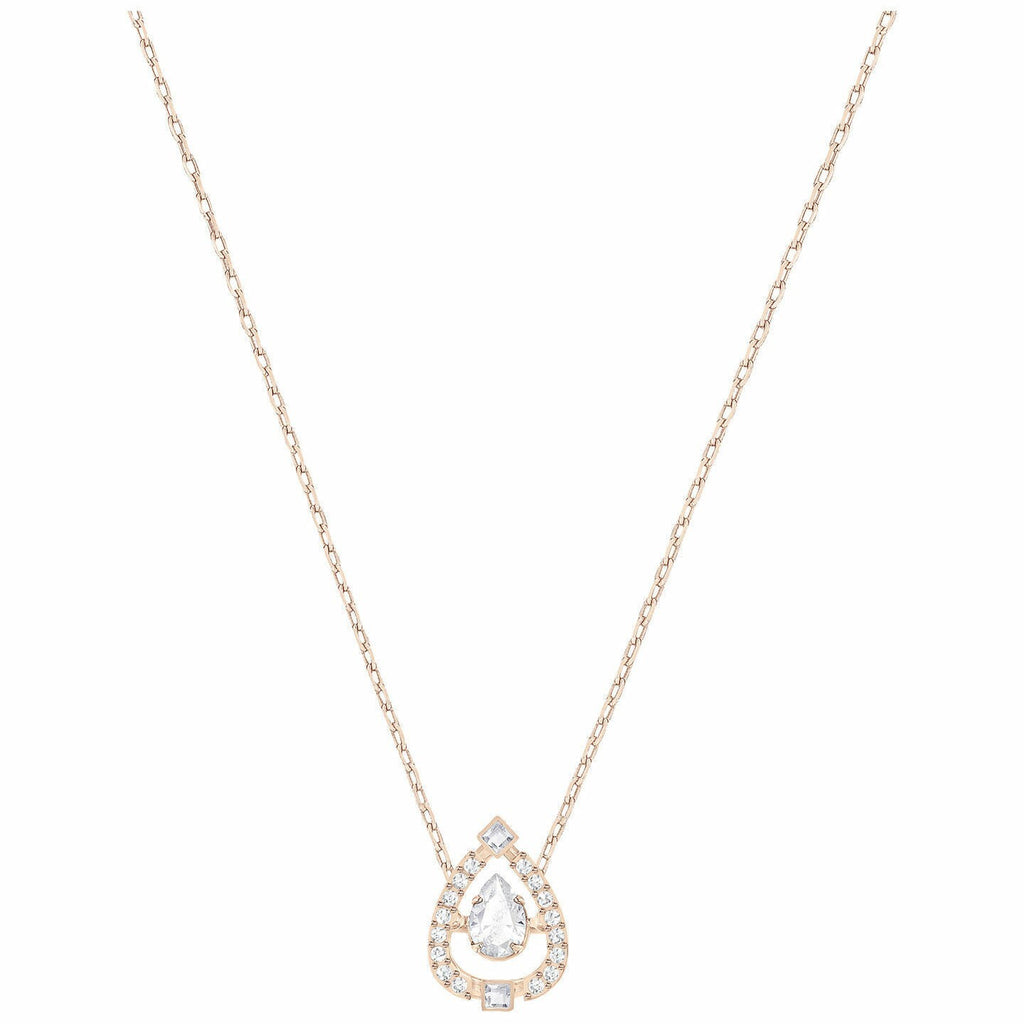 Genuine  SWAROVSKI  SET Women's SPARKLING DANCE Silver Blue 5480485