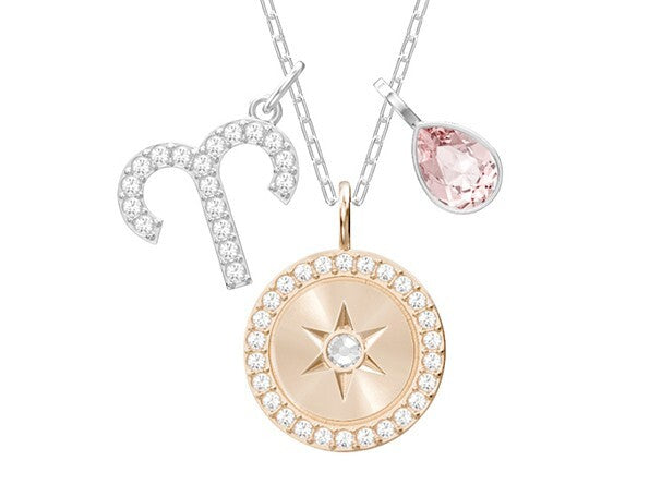 Genuine SWAROVSKI Zodiac Pendant Aries Necklace 5349220