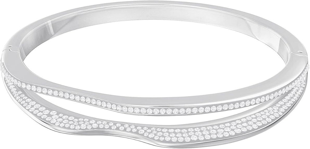 Genuine Swarovski Crystal HILLY:BANGLE NRW CRY/RHS S  5366590 Brand New