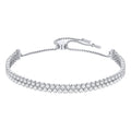 Genuine Swarovski Subtle Double Adjustable Bracelet 5221397