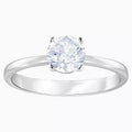 Genuine Swarovski Crystal ATTRACT:RING RND CZWH/RHS 52  5402428 Brand New