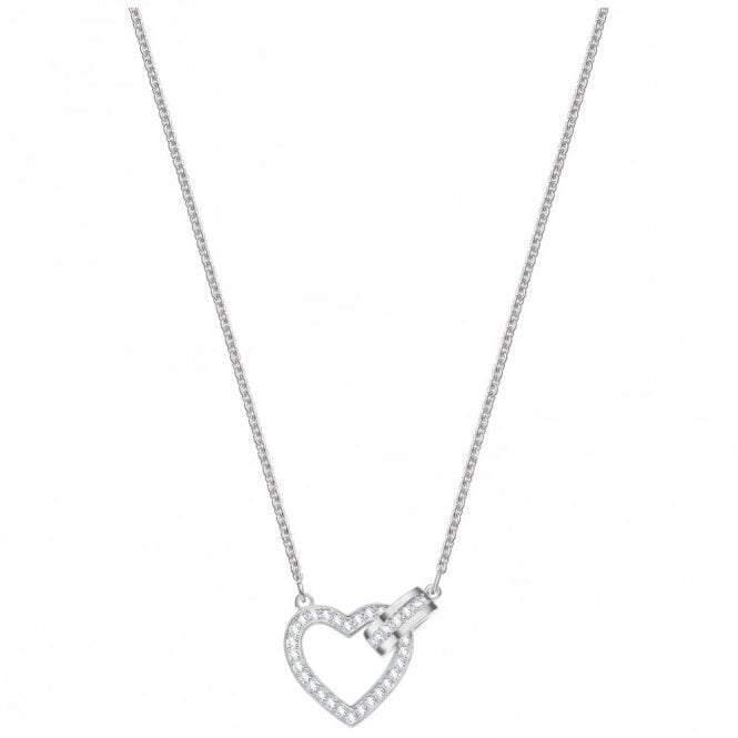 Genuine Swarovski Crystal LOVELY:NECKLACE CRY/RHS  5380703 Brand New