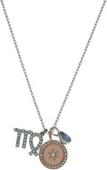 Genuine Swarovski Zodiac Pendant, Virgo, Violet, 5349224