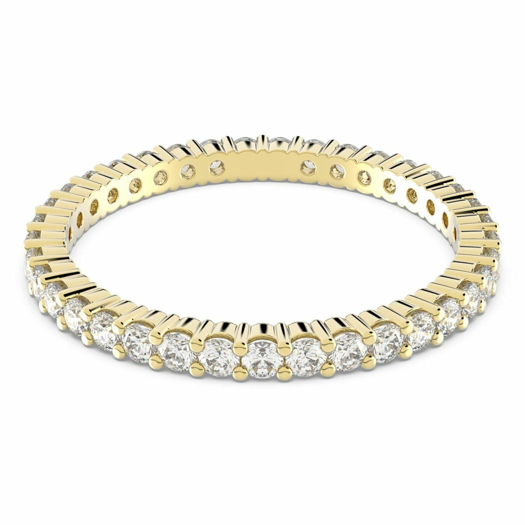 Vittore ring White, Gold-tone plated
