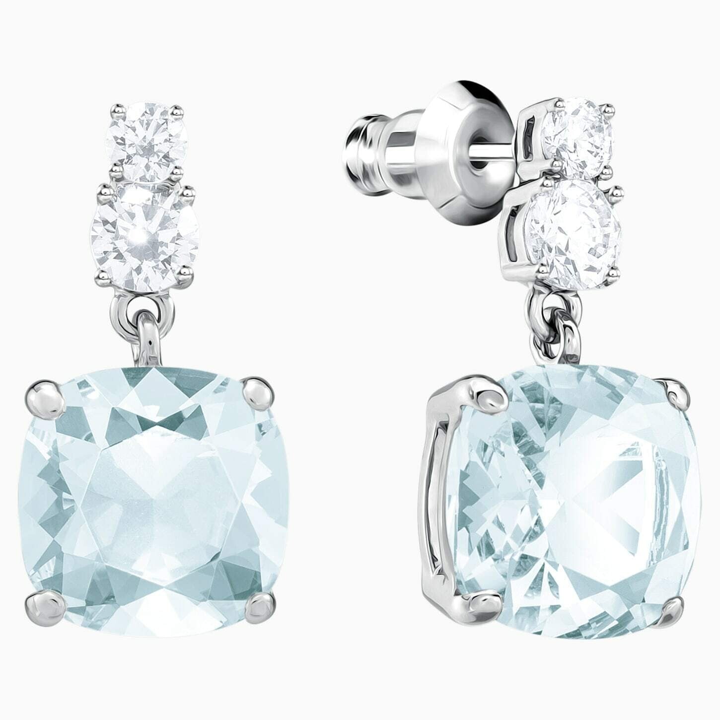 Genuine Swarovski Vintage Lazo Crystals Set in Rhodium 5416514