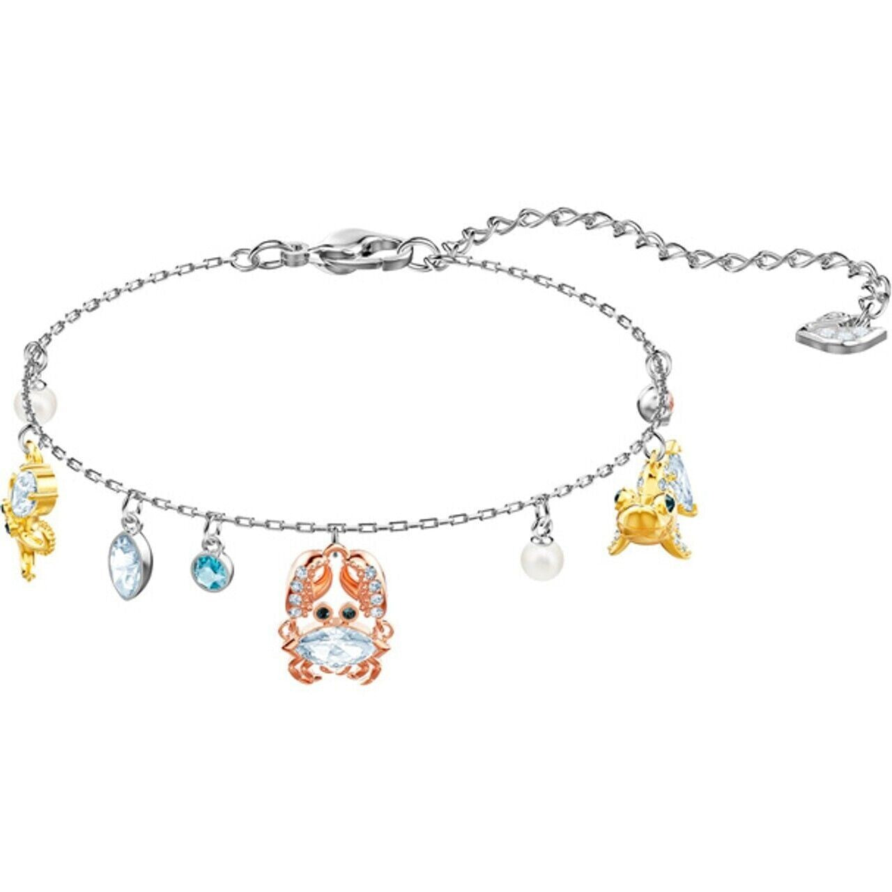 Genuine Swarovski Ocean Bracelet Octopus, Crab, Shark 5462584