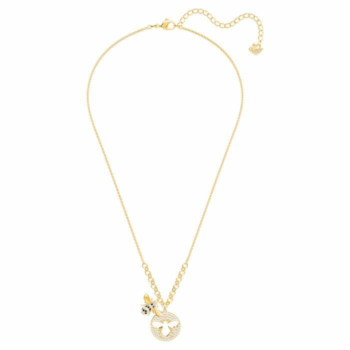 Swarovski Lisabel Necklace White, Gold-tone plated 5365641