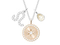 Genuine  Swarovski Zodiac Leo Rhodium Plated Necklace 5293512