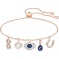 Genuine SWAROVSKI CRYSTAL SYMBOL BRACELET CHARMS ROSE GOLD SIE MEDIUM 5497668