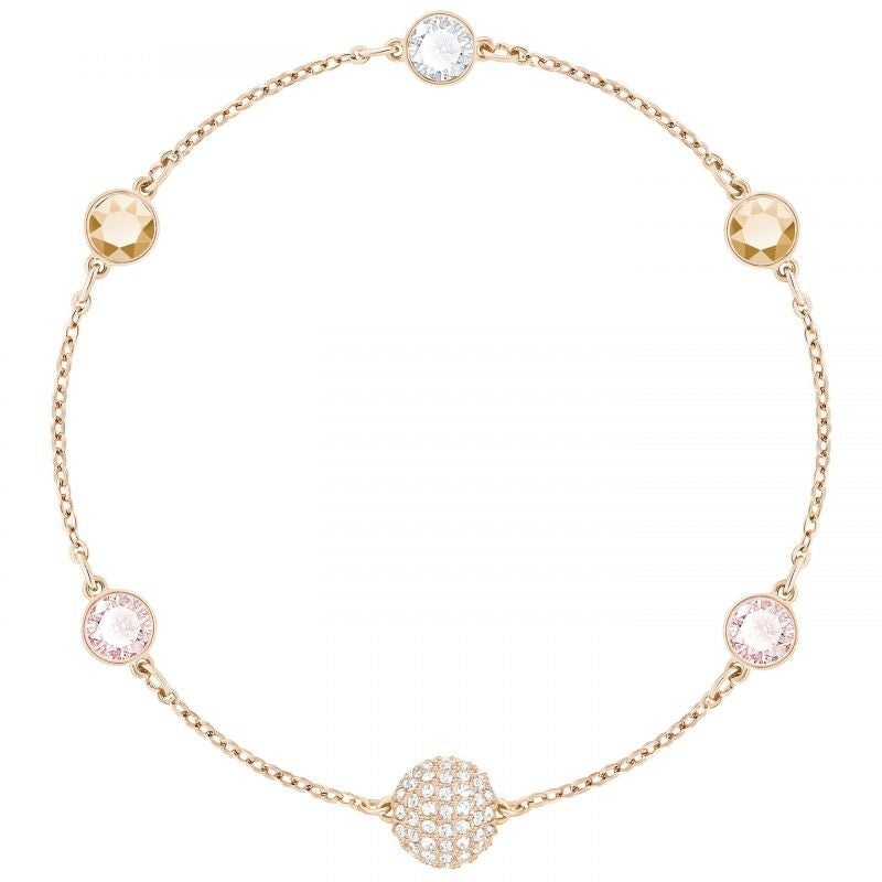 Genuine Swarovski Ladies Swarovski Rose Gold Plated Remix Bracelet 5354795