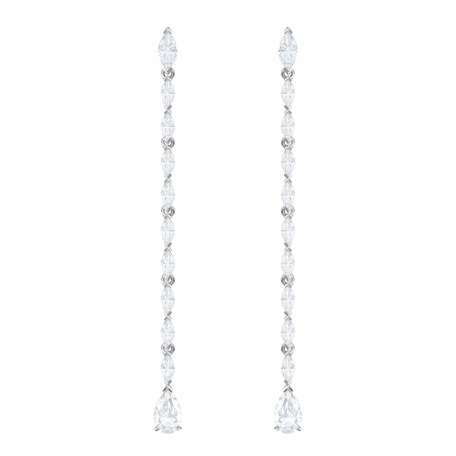 Genuine Swarovski Crystal Louison Rhodium Earrings 5409732