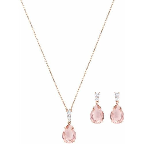 Genuine Swarovski Swarovski Vintage Set, Pink, Rose Gold Plated 5414695