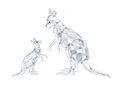 Genuine Swarovski Crystal Figurine Kangaroo Mother with Baby 5428563