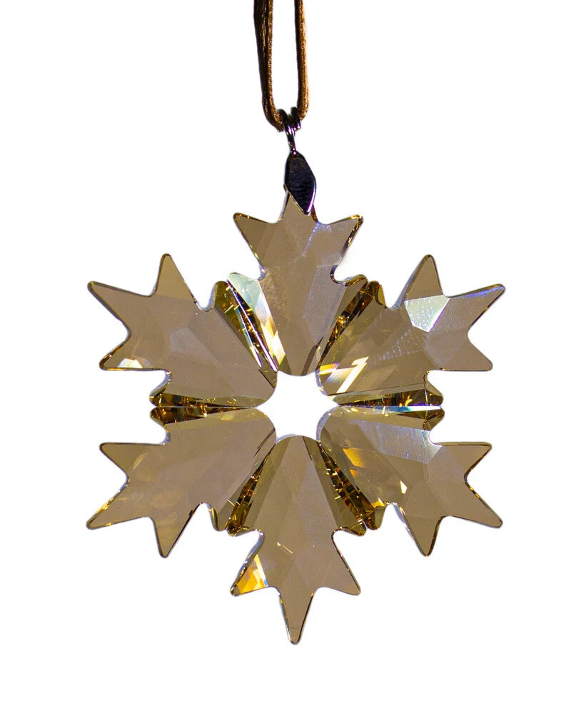Genuine Swarovski Crystal SCS LITTLE SNOWFLAKE ORNAMENT  5357986 Brand New