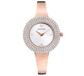 Genuine Swarovski  Rose Watch Metal Bracelet Pink Gold Fine Rose 5484073