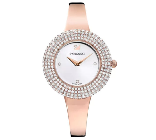 Genuine Swarovski  Rose Watch Metal Bracelet Pink Gold Fine Rose 5484073