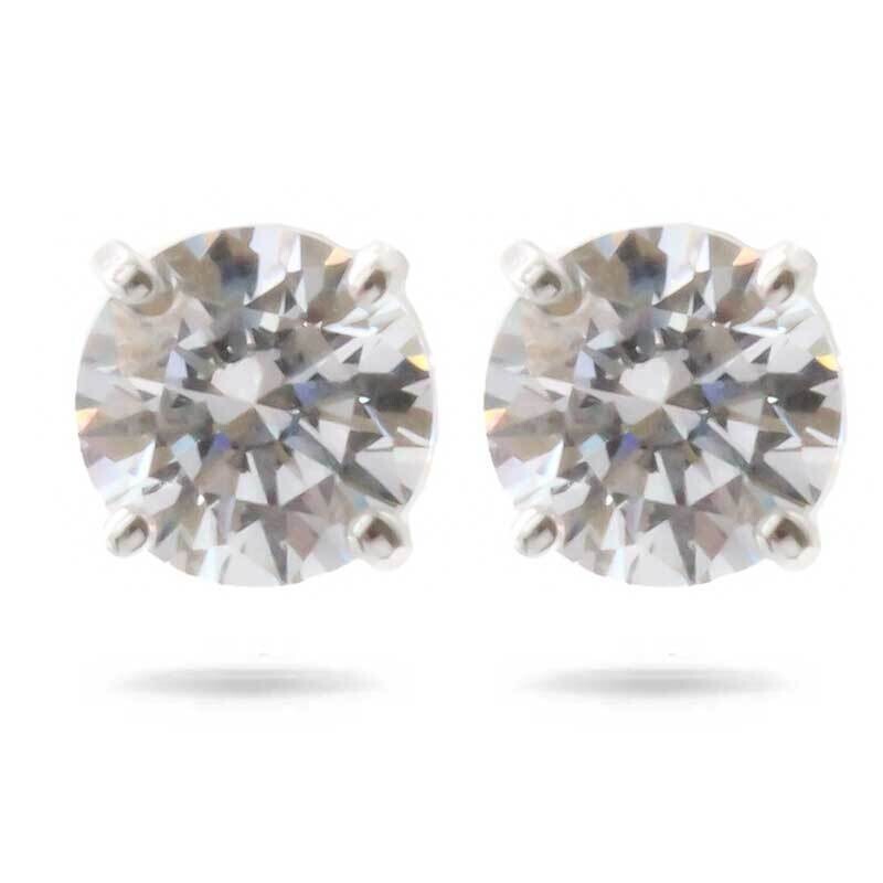 Genuine Swarovski Earrings Solitaire Studs 5183618