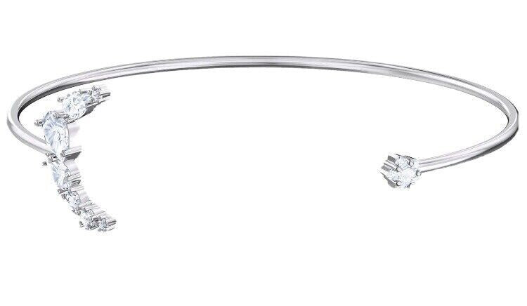 Genuine Swarovski Penelope Cruz Moonsun Cuff, White Rhodium Plated (M)  5508443