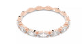 Genuine Swarovski Crystal VITTORE:RING MARQUISE CZWH/ROS 60  5366571 Brand New