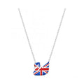 Genuine Swarovski Union Jack swan necklace 5476640