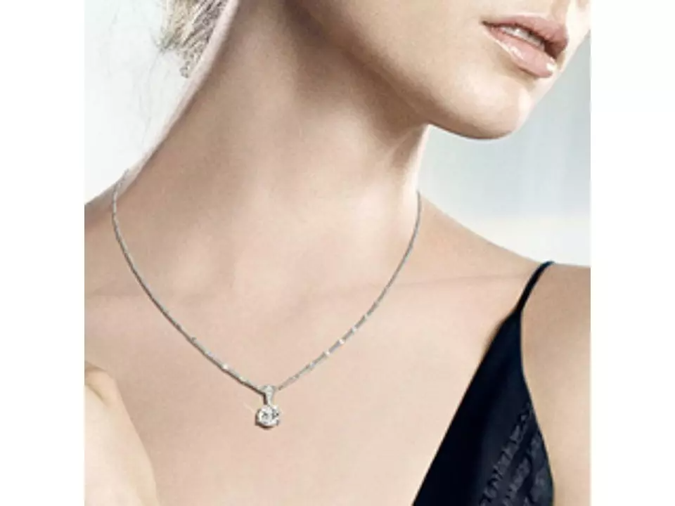 Genuine Swarovski Crystal SOLITAIRE:PENDANT BAIL CRY/RHS  1800045 Brand New