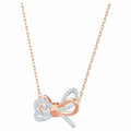 Lifelong Bow pendant Bow, White, Mixed metal finish